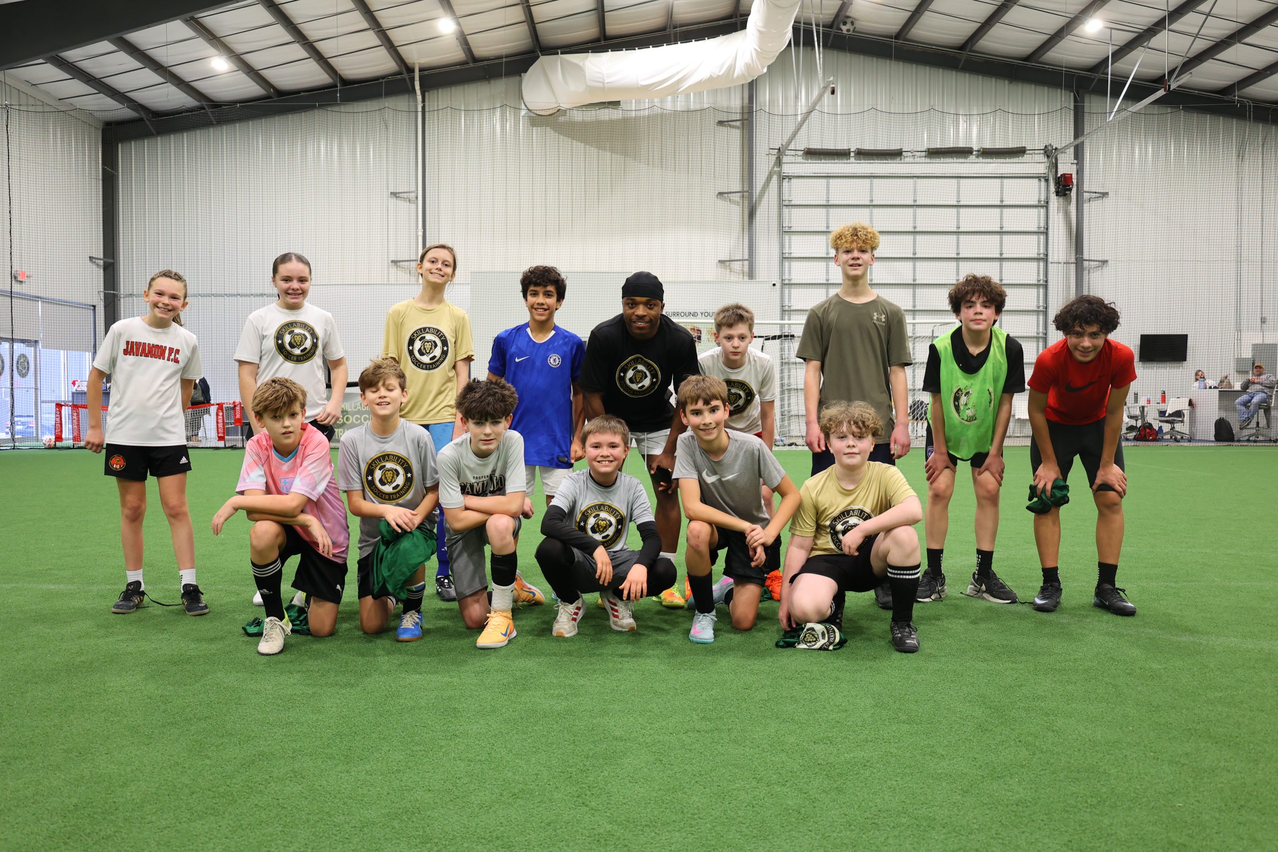 Skillability coach training youth soccer players